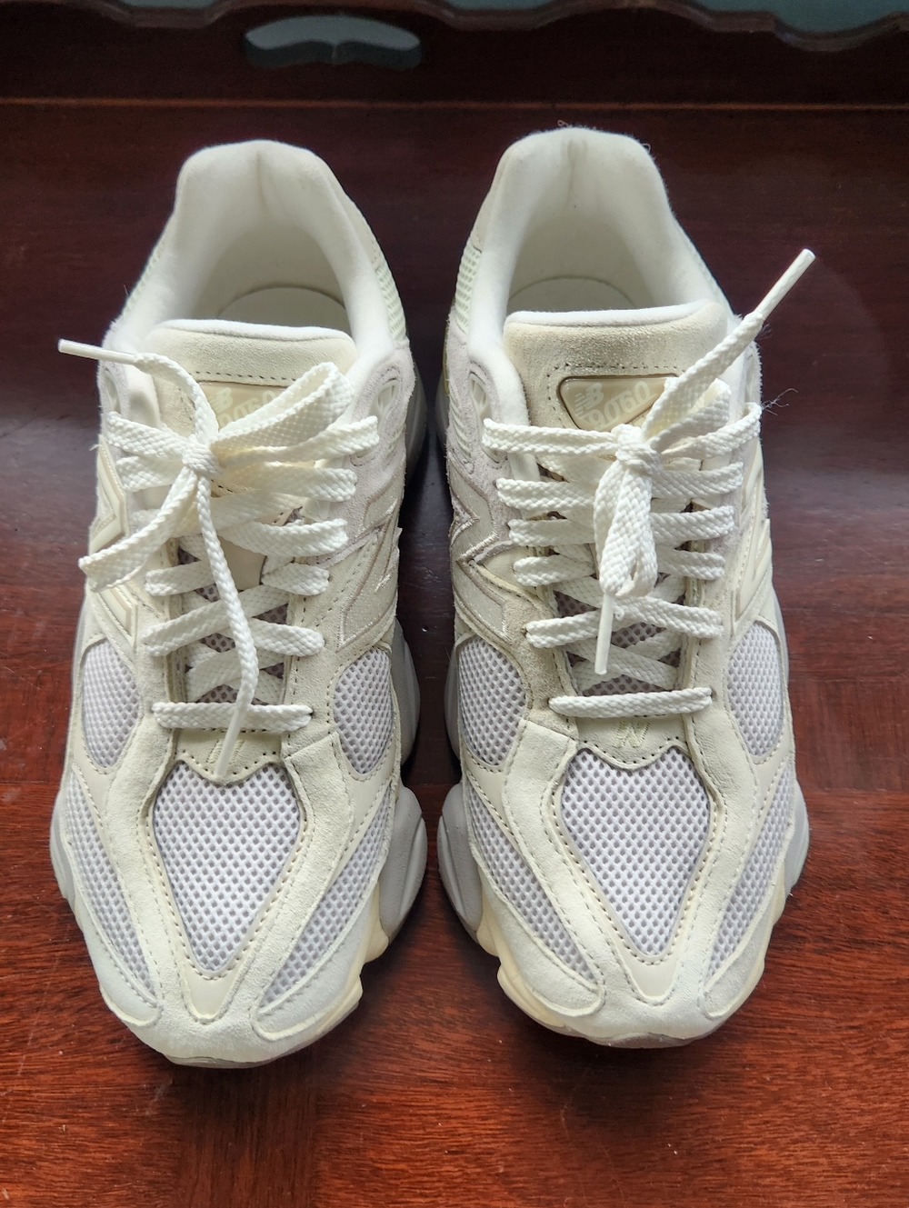 New Balance 9060 Womens Suede Sneaker - Picture 3 of 11